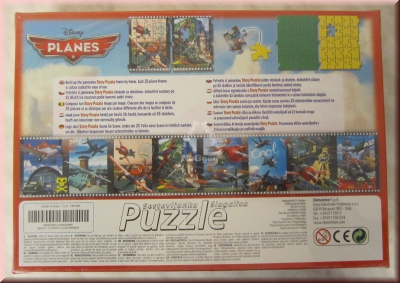 Puzzle Disney Planes, 200 Teile, Story Puzzle von Clementoni