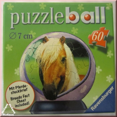 Puzzleball Pferde Artikelnummer 094998 Motiv 02 von Ravensburger. 60 Teile