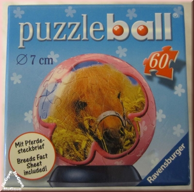 Puzzleball Pferde Artikelnummer 094998 Motiv 06 von Ravensburger. 60 Teile