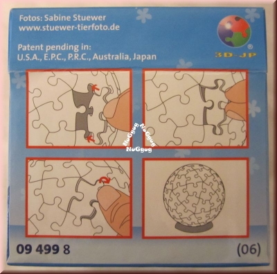 Puzzleball Pferde Artikelnummer 094998 Motiv 06 von Ravensburger. 60 Teile