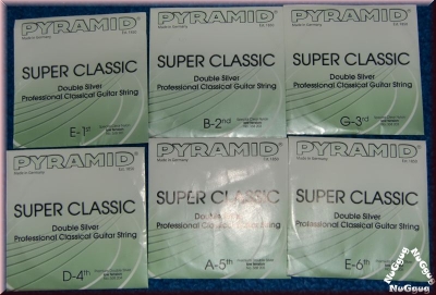 Pyramid Super Classic Double Silver Nylon