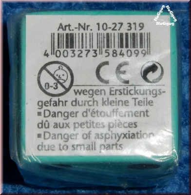 Radiergummi Würfel, grün