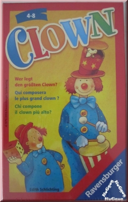 Clown von Ravensburger, das lustige Legespiel