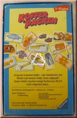 Kofferpacken und dabei nichts vergessen von Ravensburger