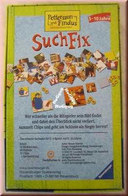 Pettersson und Findus Such Fix von Ravensburger