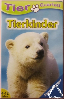 Tier-Quartett Tierkinder von Ravensburger