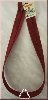 Reißverschluß YKK, rot, 50 cm