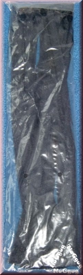 Reißverschluß schwarz/dunkelbraun. 50 cm. 10 Stück