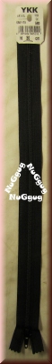 Reißverschluß YKK 0561179, schwarz, 30 cm
