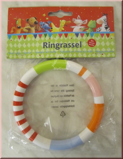 Ringrassel von Die Spiegelburg, bunt, Greifring