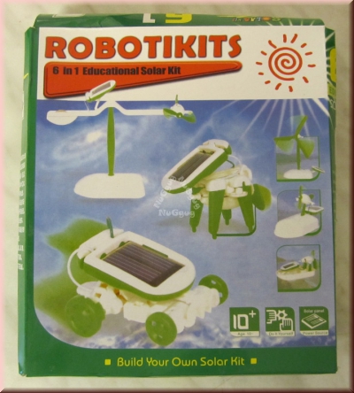 Robotikits Do it Yourself 6 in 1 eductional Solar Kit