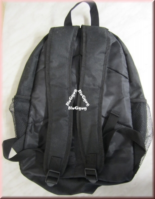 Rucksack IKK, schwarz, Schultasche, Uni-Bag