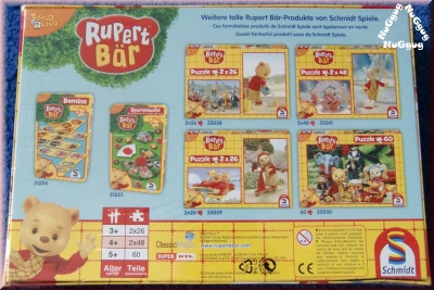 Ruppert Bär unterwegs. Puzzle 2 x 26 Teile