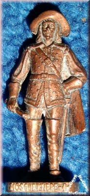 Sammelfigur "Moschettiere 4". Ü-Eier Serie 22. Musketiere 1