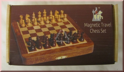 Magnetisches Reisespiel Schach, Longdield Magnetic Travel Chess Set