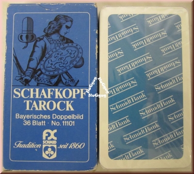 Bayerische Spielkarten, Schafkopf, Tarock, 36 Blatt von FX Schmid