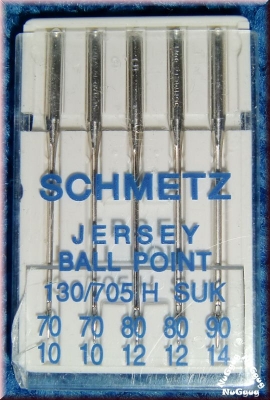 Nähmaschinennadeln 70-90. Jersey Ball Point 130/705 H SUK von Schmetz