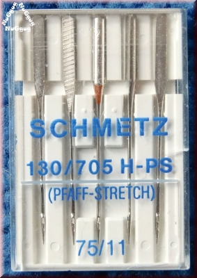 Nähmaschinennadeln 75/11. Stretch 130/705 H + PS von Schmetz