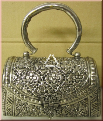 Schmuckkästchen "Handtasche", Metall, Schmuckbox