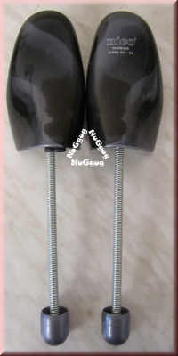 Nico Schuhspanner ovalbreit, 1 Paar, Größe 6 (44 - 46), Kunststoff, schwarz