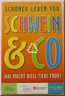 Tierquartett "schöner Leben für Schwein & Co."