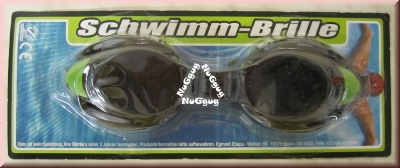 Schwimmbrille schwarz/grün