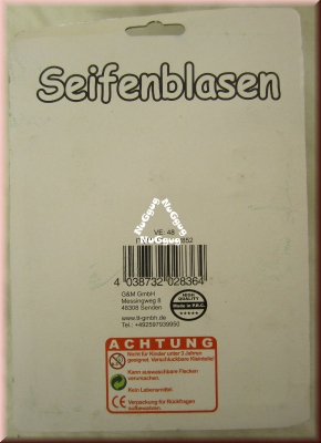 Seifenblasen, 3er Set