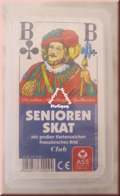 Senioren Skat, Skatkarten Französisches Bild, 32 Blatt, von ASS