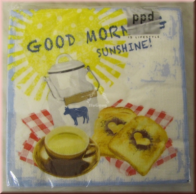 Servietten "Good Morning Sunshine", 20 Stück