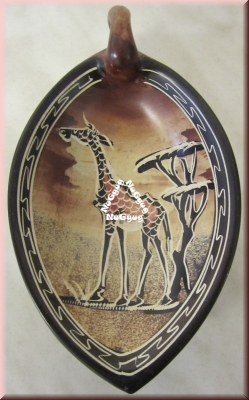 Snackschale "Afrika", Schale mit Motiv Giraffe