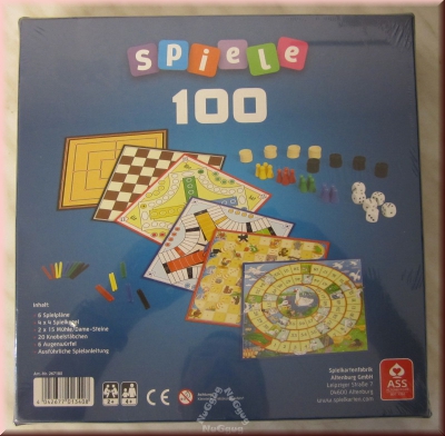 ASS Spielesammlung, 100 Spielmöglichkeiten