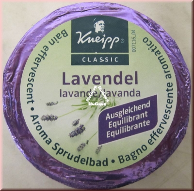 Kneipp Aroma Sprudelbad Lavendel, Badetap