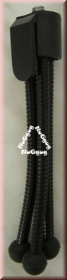 Mini-Dreibein-Stativ, schwarz, flexibel