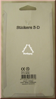 3D-Sticker, Schmetterlinge, 10 Stück