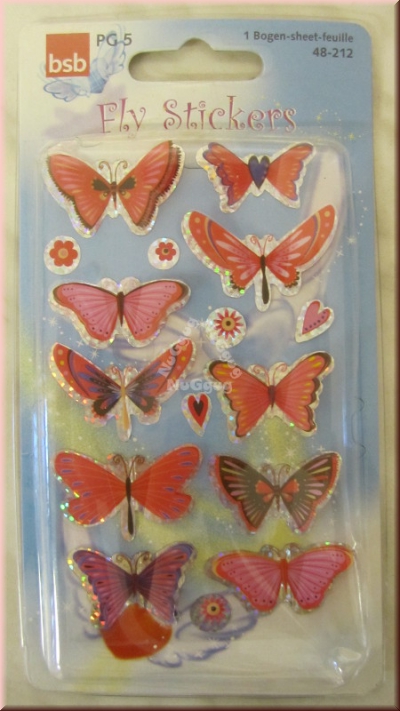 Fly Folien Sticker "Schmetterling" von bsb