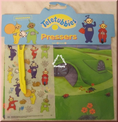 Teletubbies Panorama mit Rubbelbilder