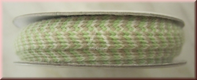 Decoration Ribbon, Stoffband, helle Farben, 10 mm, 1,8 Meter