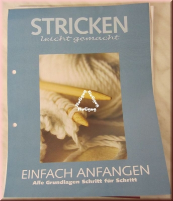 Stricken leicht gemacht, 22-teiliges Set. von Hachette