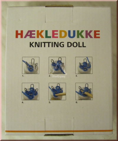 Strickpuppe, Haekledukke, Knitting Doll, von Tiger, Strickliesel