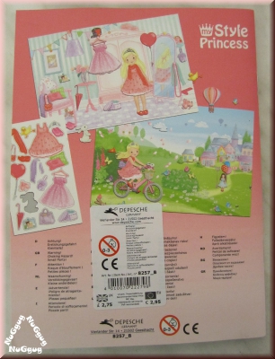 My Style Princess Stickerworld, Im Cafe, Stickerheft 8257_B