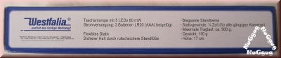 Flexibles Kamera-Stativ mit LED-Taschenlampe