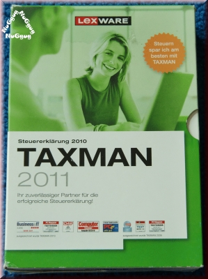 Steuersoftware Taxman 2011