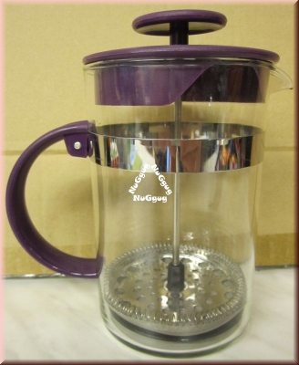 Kaffee- und Teebereiter lila, 0,8 Liter