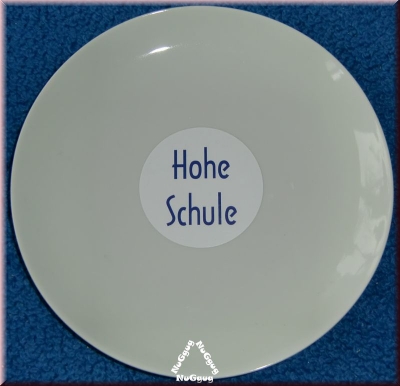 Pastateller "Hohe Schule". Porzellan weiß. 24 cm