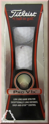 Titleist Pro V1x, Golfball, 3er Set