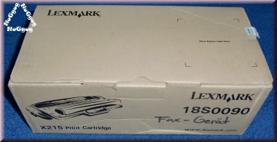 Toner Lexmark 18S0090. Original-Toner für X215