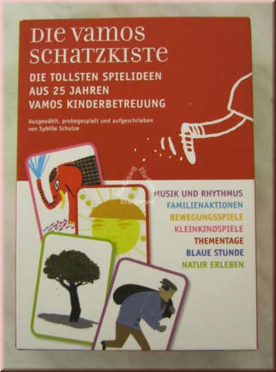 Die vamos Schatzkiste, Spielkarten mit Spielideen