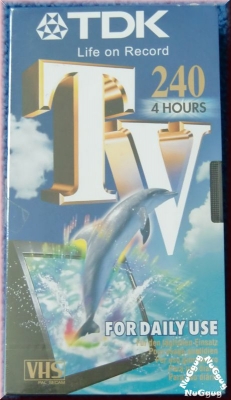 TDK VHS Videokassette E-240 Leerkassette