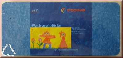 Wachsmalblöcke, 16 Stück, von Stockmar, Artikelnummer 35000