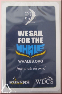 Whale & Dolphin Trumps, Wale und Delfine Quartett, ohne Hülle